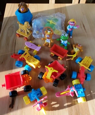 Lote de juguetes de colección 1986 1990 Jim Hensons Muppets figuras de PVC y plástico McDonalds Foto 1 de 4