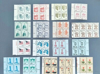 SoCo Stamps US Sc# 1581-1611 Set of 17 Americana Series 1¢ to $2 MNH - Image 1 of 4