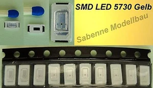 10 Stück SMD LED 5730 Gelb C2872 - Picture 1 of 1