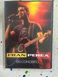 FRAN PEREA EN CONCIERTO DVD INCLUYE CONCIERTO Y VIDEOCLIPS 1+1 SON 7 LA CHICA .. - Imagen 1 de 5