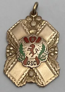 Rare 10K Order of Scottish Clans Medal / Pendant OSC - Picture 1 of 5