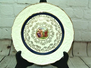 1935 STEUBENVILLE ADAM ANTIQUE SALAD PLATE ANGELICA KAUFFMAN ART CENTER 8 1/4" - Picture 1 of 10