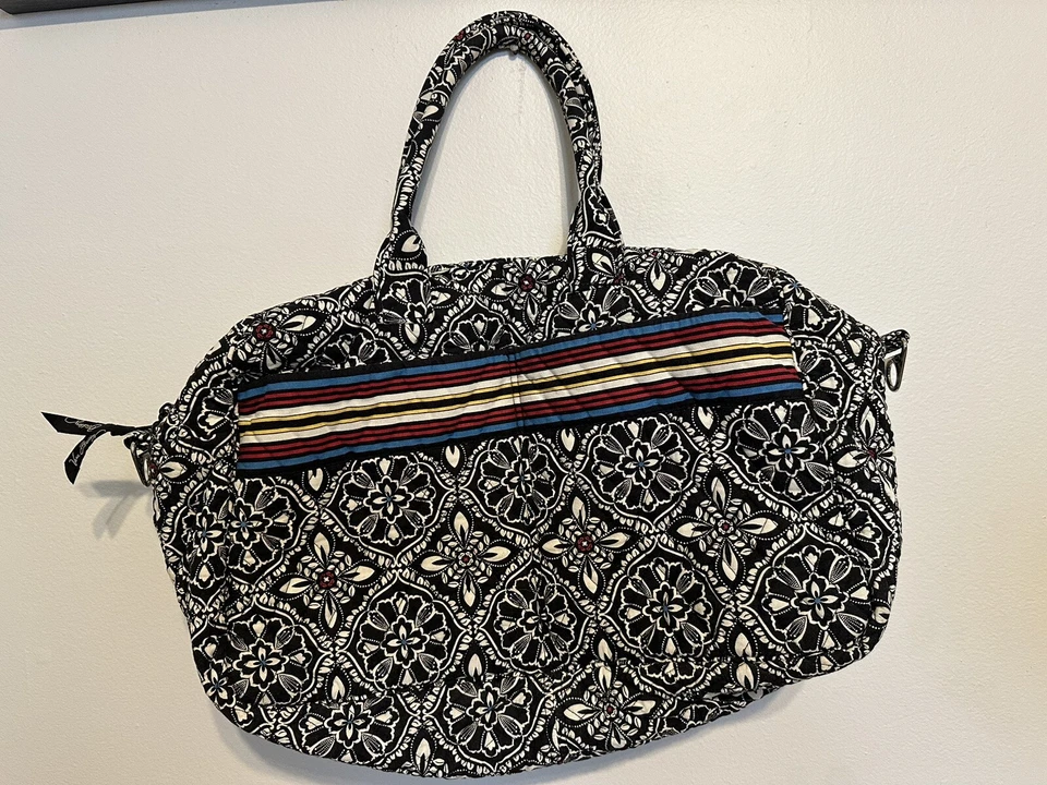 Bolso de Mano VERA BRADLEY Barcelona Metropolitan Viaje Fin de Semana Noche Foto 1 de 4