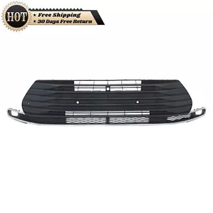Silscvtt Front Lower Bumper Face Bar Grille Matte BLK For 2021-23 Toyota Sienna - Picture 1 of 24