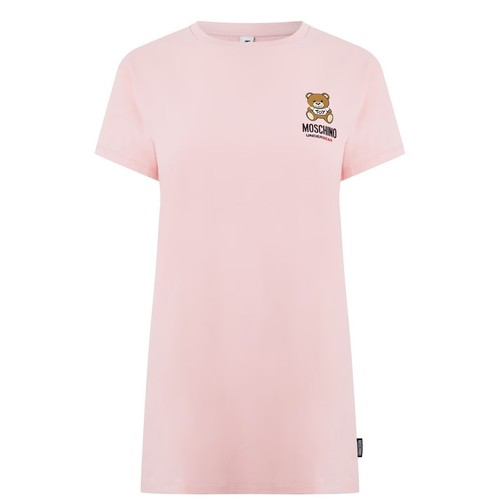 T shirt Under Bear rosa Moschino taglia S prezzo di ricambio £150