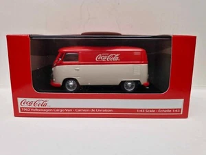 # 439827 Motor City Classics VW T1 Cargo Van 1962 COCA COLA 1:43 MIB Original... - Picture 1 of 7