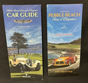 2023 Pebble Beach Car and Tour Guides Concours d'Elegance - Set - Picture 1 of 1