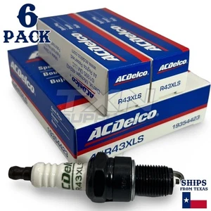 6 Pack ACDelco Standard Spark Plugs 1981-1984 for Ford F250 4.1L ps - Picture 1 of 4