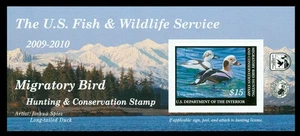 Scott RW76A 2009 $15.00 Duck Stamp Mint Self Adhesive VF NH Cat $30 - Picture 1 of 1