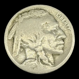 1918-S Buffalo Nickel 5c United States of America Indian Head Five Cents Coin - Picture 1 of 2