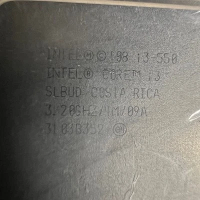 Intel Core i3-550 3.20GHz SLBUD CPU Processor Costa Rica – Untested – For Parts - Image 1 of 4