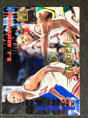 1994-95 Topps Stadium Club B.J. Armstrong Ron Harper #276 1st Day Issue - Image 1 of 2
