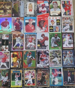 Mlb Cincinnati Reds Card Lot Inserts, Refractors, Gold, Serial Numbered, Rookies - Picture 1 of 6