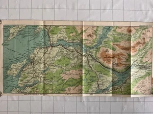 KERRERA, DALMALLY, LISMORE - 1915 Original Antique County Map Highlands Scotland - Picture 1 of 6