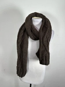 Michael Kors Women’s Brown Color Rectangle Scarf Sample Piece - Picture 1 of 6