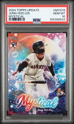 2024 TOPPS UPDATE JUNG HOO LEE #MYS19 MYSTICAL ROOKIE RC PSA 10 GEM MINT RARE! - Image 1 of 2