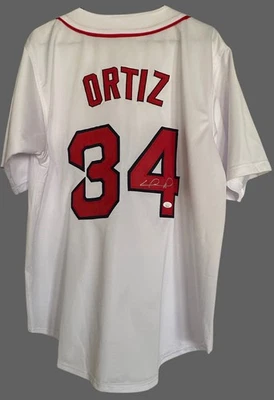 David Ortiz signed autographed Red Sox Jersey. JSA. XL - Image 1 of 3