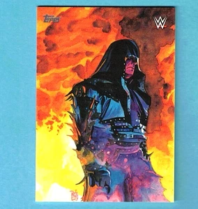 Undertaker 2020 WWE Undisputed Schamberger Art #RS9 B520 - Imagen 1 de 2