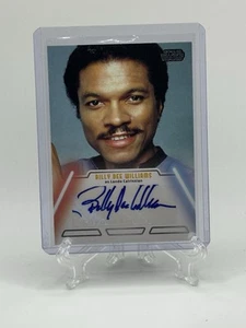 2013 Topps Star Wars Jedi Legacy Billy Dee Williams as Lando Calrissian Auto - Picture 1 of 3