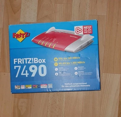AVM FRITZ!Box 7490 WLAN Router - Bild 1 von 3