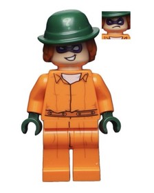 New THE RIDDLER Prison SH0344 Lego Super Heroes MINIFIGURE From Set 70912