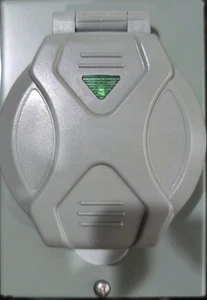 INTERTEK RML1430PB Power Inlet Box 30Am 125/250Vac 3750/7500W 60Hz - Picture 1 of 3
