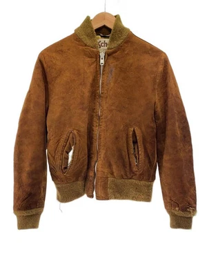Schott Jacket Camel 40 Used - Image 1 of 4