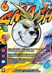 1X-Ball Might (Anime Expo Promo) foil-MHAPS: My Hero Academia Promos (Standard) - Picture 1 of 1