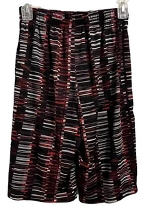 Nike Dri-FIT Shorts Boy's Size LARGE Black, Red, Beige 100% Polyester ~ EUC - Picture 1 of 12
