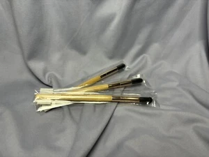 Jane Iredale Rose Gold Crease Brush New In Wrapper 3 Pieces - Picture 1 of 1
