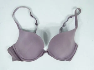Gillian & OMalley Womens Purple Favorite Plunge Uplift Underwire Bra Size 34A - Bild 1 von 3