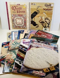 12 Lot That Patchwork Place- Joy of Quilting, Corners, Nature, Nursery Rhyme - Picture 1 of 13
