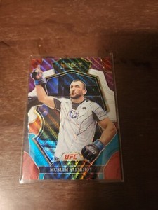 2023 Panini Select UFC MUSLIM SALIKHOV Tri-Color Prizm Premier Level #187