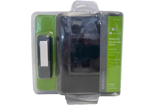 Wireless Doorbell with Button 3 Chime Options Black NEW Sealed Same Day Shipping - Picture 1 of 1