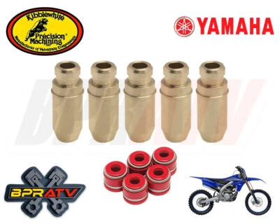 01-13 雅马哈 YZ250F YZ 250F Kibblewhite 头进气排气阀指南和密封 — 第 1/4 张图片