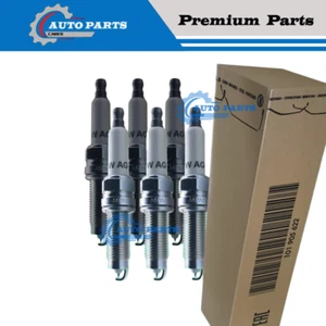 6pcs Spark Plugs OEM For VW CC Passat Audi Q7 2007-2010 3.6L V6 1961 - Picture 1 of 3