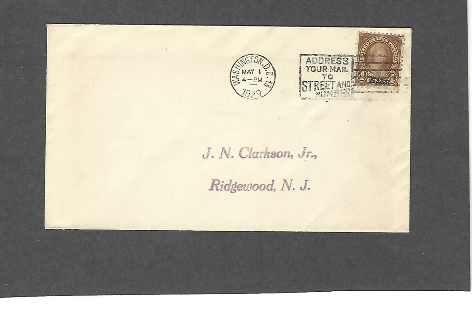 #662 4c KANSAS OVERPRINT FDC WASHINGTON,DC  MAY 1-1929  - Image 1 of 1