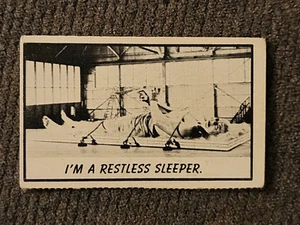 1963 Topps Monster Laffs Midgee #39 "I'm A Restless Sleeper" EX - Picture 1 of 2