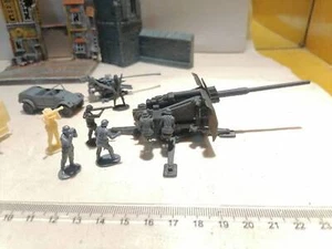 1/72 1/48 1/35 1/87 1/144 German 88 mm FLAK41 anti-aircraft gun w/7 soldiers set - Picture 1 of 6