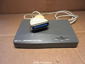 HP J2591A J2591-60001 J2591-61003 JETDIRECT EX Plus Hewlett Packard + CÂBLE LPT - Photo 1/3