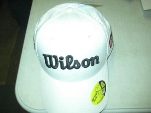 BRAND NEW Wilson Staff Performance Mesh Golf Cap special hat deal White - Picture 1 of 5
