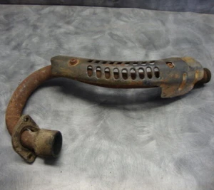 1981 Honda ATC 200 3 wheeler 3Wheeler Exhaust Header Pipe Heat Shield I1 - Picture 1 of 2