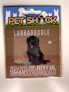 PET SHACK - "LABRADOODLE" - VINYL STICKER - DOG/PUPPY – SAME DAY UK POSTAGE - Picture 1 of 2