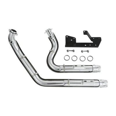 Exhaust Mufflers Header Pipes Fit Harley Davidson Sportster 883 1200 2004-2013 - Imagen 1 de 4