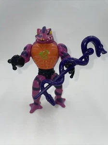 MOTU Vintage 1985 Masters of the Universe Tung Lashor Action Figure Tongue Works - Picture 1 of 11