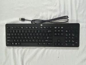 New HP Genuine Keyboard 803181-001 USB Slim KB Win 8 US KBAR211 Box - Picture 1 of 5