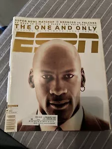 Vintage Espn Magazine Michael Jordan w/ SPECIAL MJ TRIBUTE ISSUE 2-8-99 - Foto 1 di 4