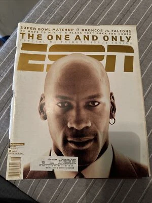 Vintage Espn Magazine Michael Jordan w/ SPECIAL MJ  TRIBUTE ISSUE 2-8-99 Foto 1 de 4