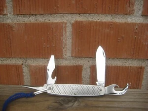 Vintage 4 Blade ** CAMILLUS --- 1970 *** US Military Survival Pocket Knife USA - Picture 1 of 12
