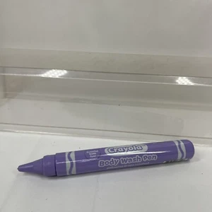 Crayola Body Wash Pen Purple Galloping Grape Scented 1.9 Oz - Picture 1 of 3